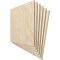 Ekena Millwork 23 3/4W x 23 3/4H x 1/4T Wood Hobby Boards, Birch, 6PK HBW24X24X250BBI - alternate 4